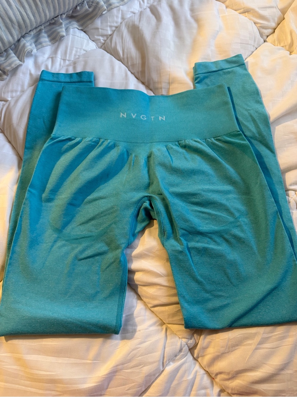 NVGTN Teal Active Leggings